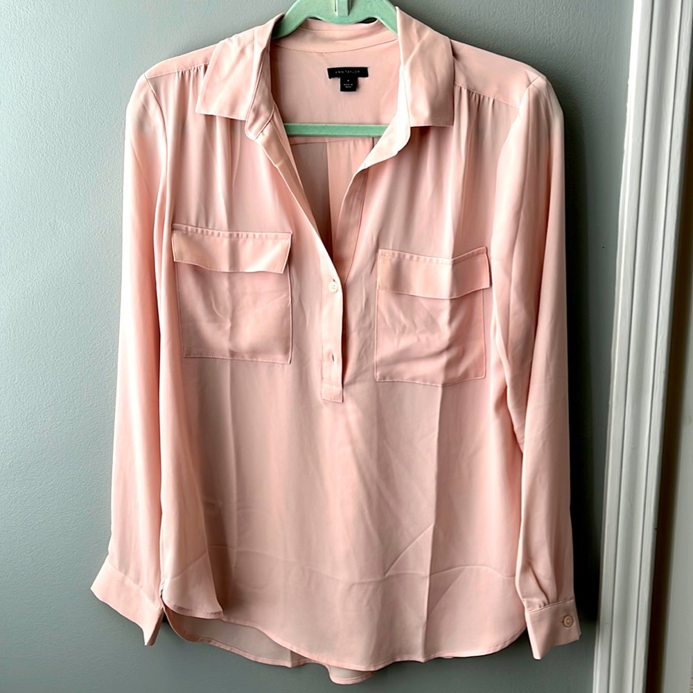 Blush blouse